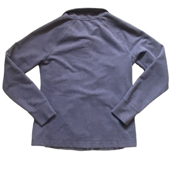 Danskin Now Womens Zip Up Collared Sweatshirt-Gray-Size Small-GUC - Picture 5 of 5